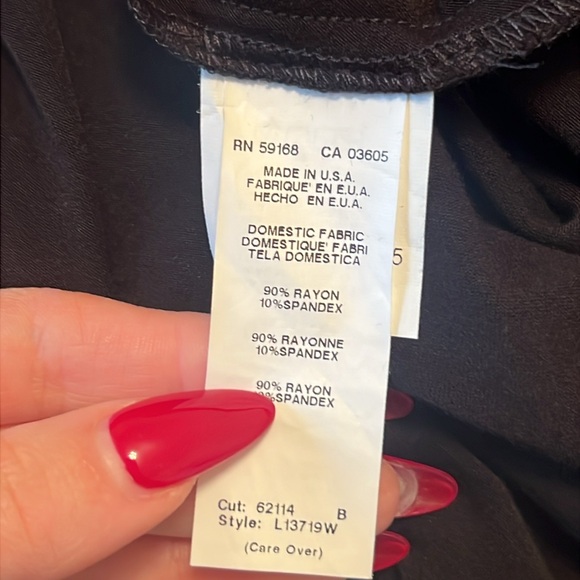 Karen Kane Black V-Neck A-Line Maxi Dress 0X - Picture 8 of 9